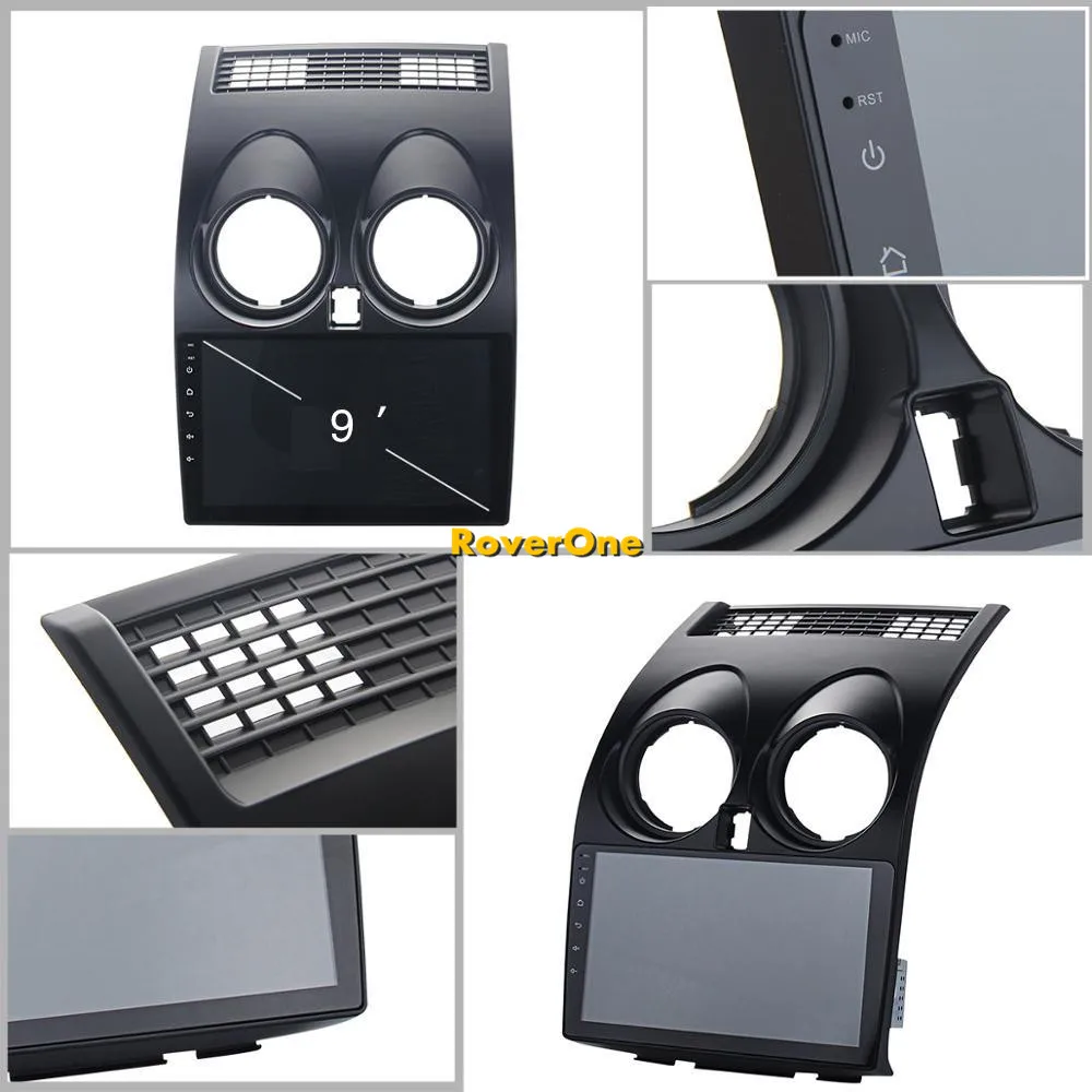 Flash Deal RoverOne Car Multimedia System For Nissan Qashqai 2008 - 2014 Android 9.0 Octa Core Radio GPS Navigation Media Player PhoneLink 5