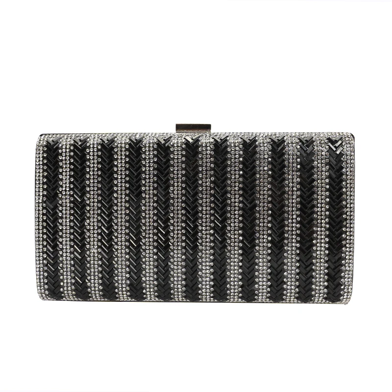 

QINRANGUIO Evening Clutch Bags for Wedding Party 2018 New Chains Women Messenger Bags Fashion Evening Bags Purses and Handbags