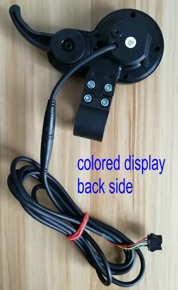 Sale 400W-3000W BLDC 24V36V48V60V controller&LCD display with throttle shifter white/colored screen electric scooter MTB ebike parts 9