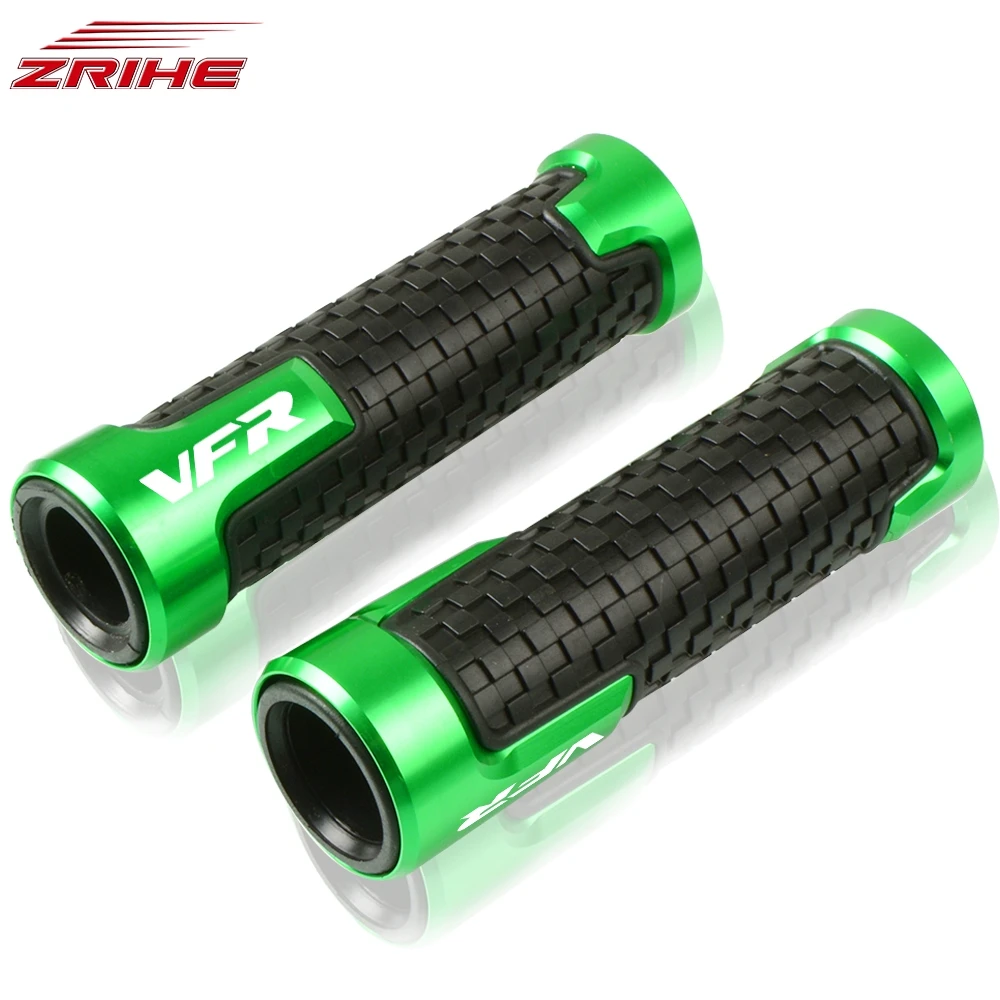 7/8 &quotCNC алюминиевые ручки для мотоцикла аксессуары Руль рукоятки Honda VFR400 NC30 1989 1992