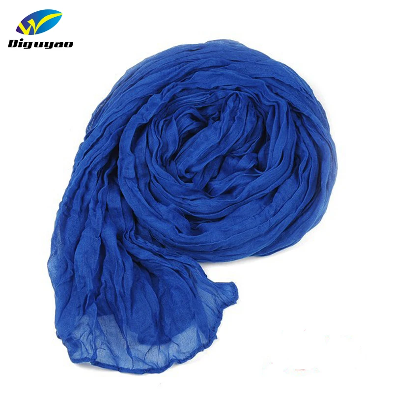 

autumn and winter Ultralarge candy color women scarf brand pleated autumn and winter 170 * 90CM (16 colors)