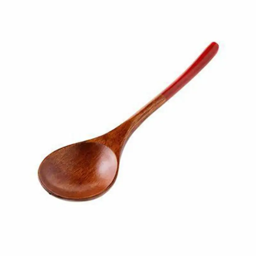 Children Healthy Baby Kids Food FeedingNatural Log Round Lipstick Rat Tail Small Wooden Spoon Soup Teaspoon Spoon Children Healthy Baby Kids Food FeedingNatural Log Round Lipstick Rat Tail Small Wooden Spoon Soup Teaspoon Spoon