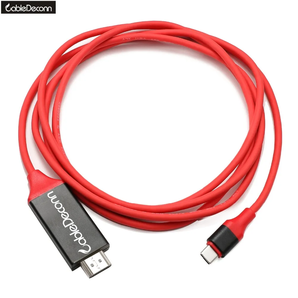 Дешевый портативный Thunderbolt 3 концентратор usb type c к HDMI 4 k 30 Гц Многофункциональный
