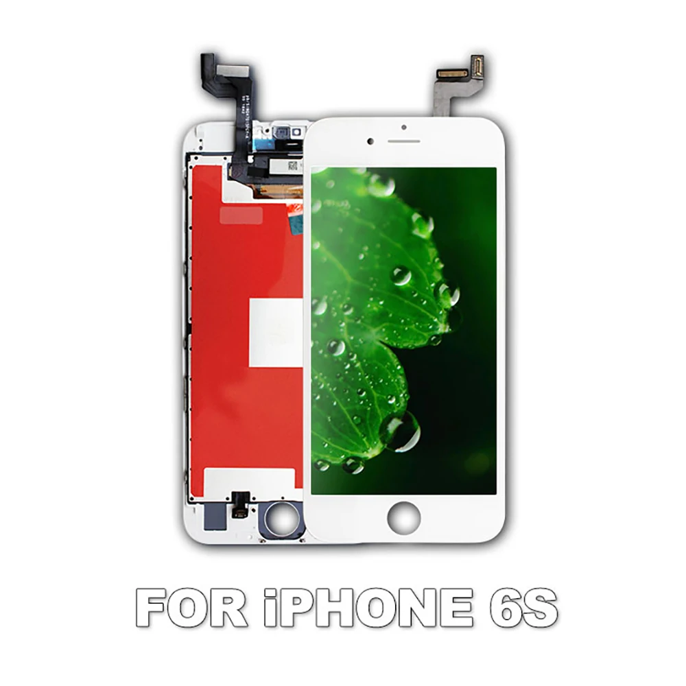 LEOLEO 10 шт. AAAAA белый и черный Новый ЖК дисплей для iPhone 6S 6GS 4 7 ''ЖК сенсорный экран