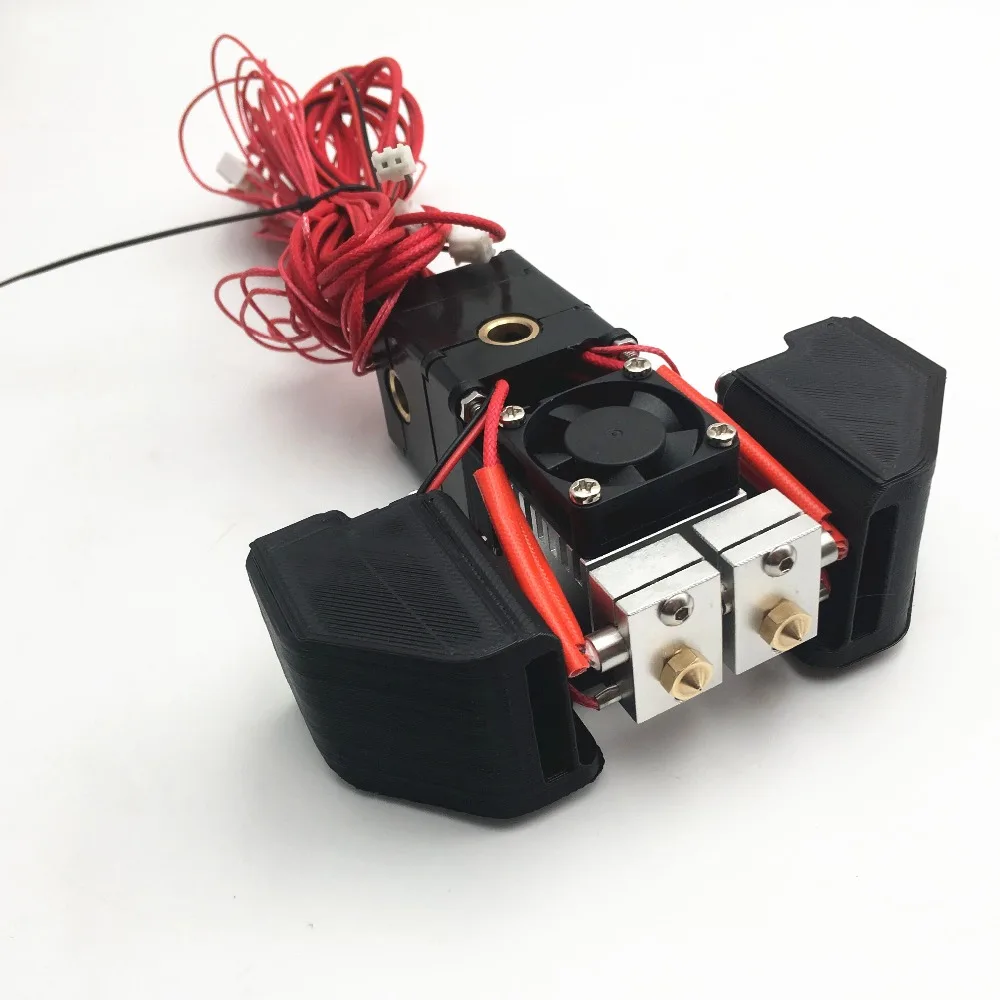 1 комплект в сборе Ultimaker 2 + для 3D принтера Chimera hotend PT100 версия двойной экструдер