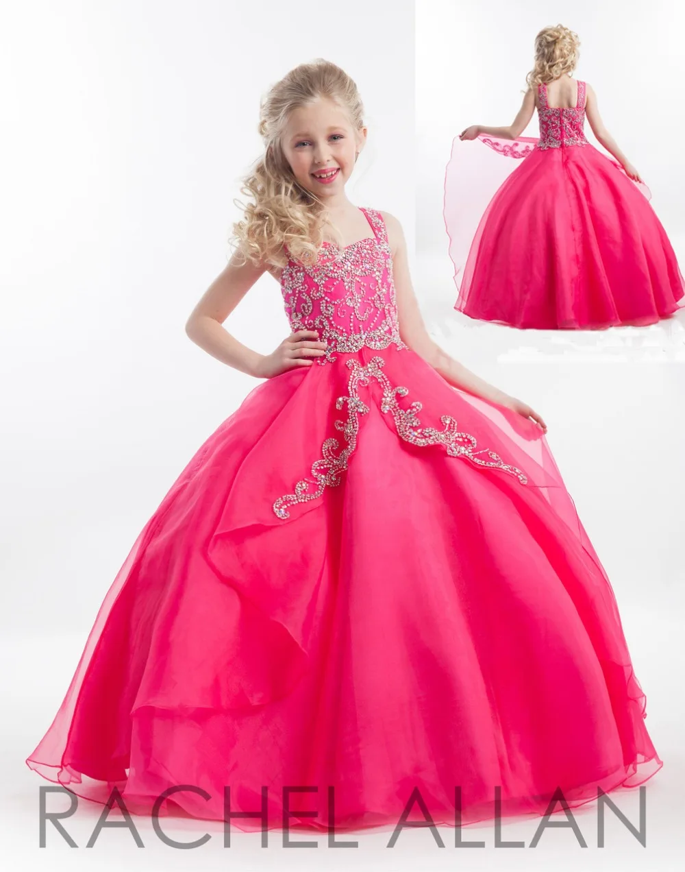 children's dusky pink bridesmaid dresses