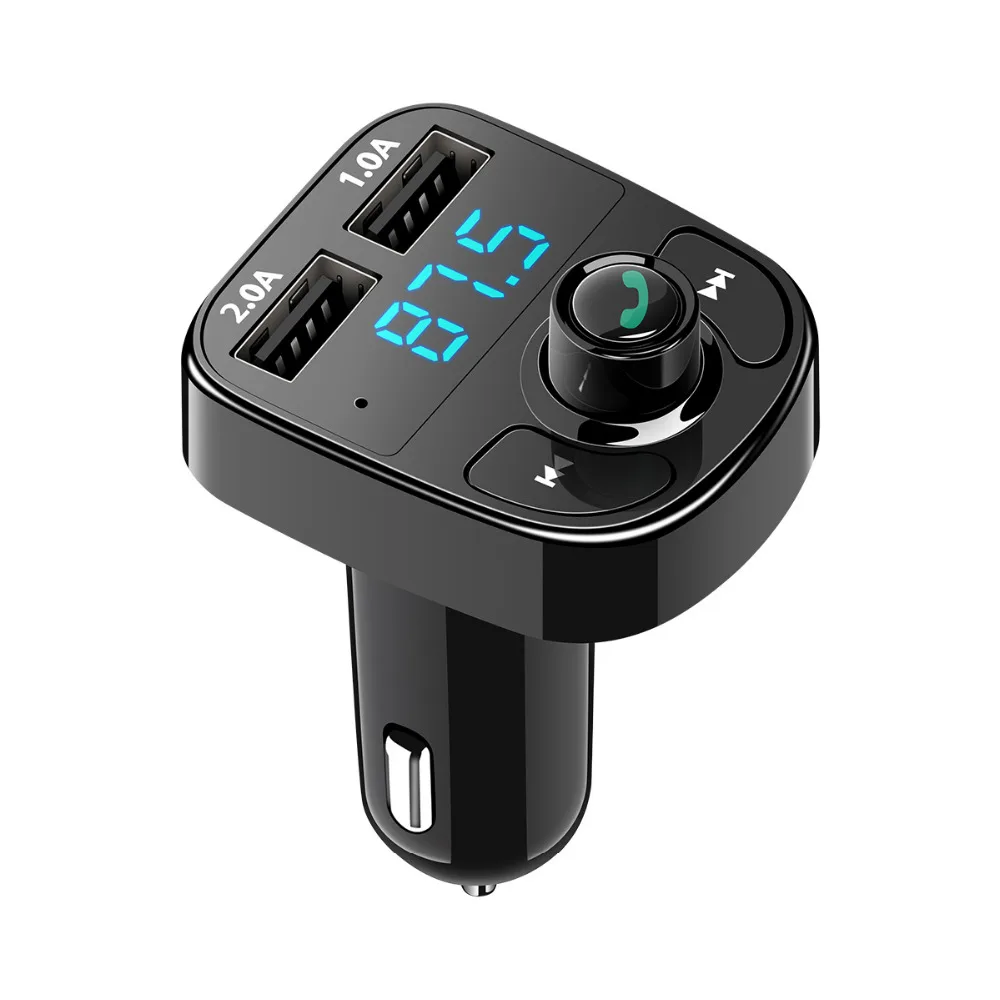 Многофункциональный автомобильный комплект Bluetooth беспроводной FM передатчик