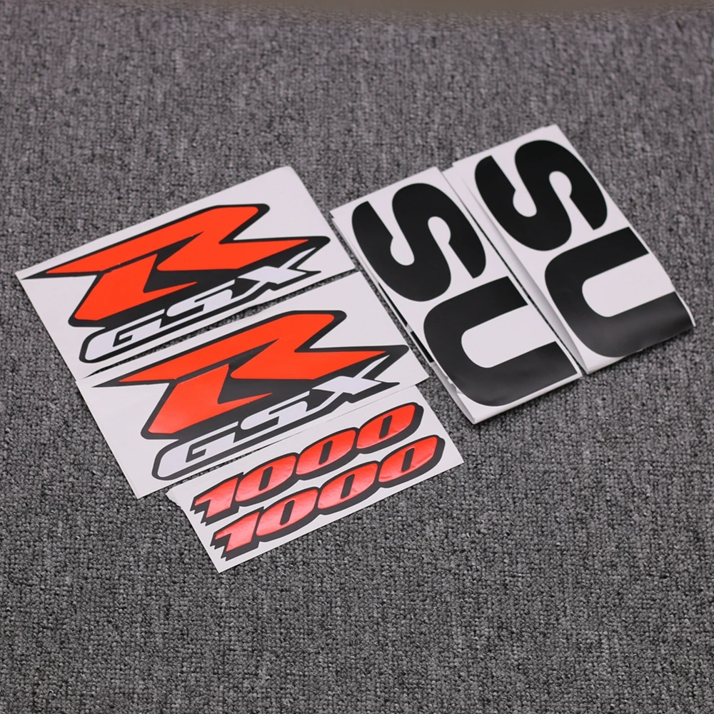 

Motorcycle 3D GSX-R 1000 Emblem Badge Decal 3D Tank Wheel Logo "S" Sticker For Suzuki GSXR1000 GSXR 1000