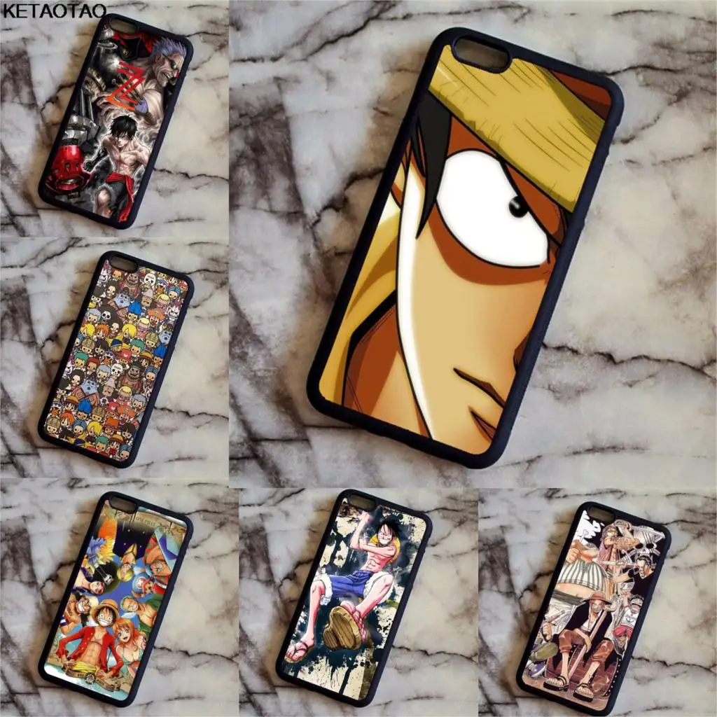 KETAOTAO Anime One Piece Luffy Phone Cases for Samsung S3 S4 S5 S6 S7 S8 S9 PLUS Note 3 4 5 7 8 Case Soft TPU Rubber Silicone | Мобильные