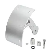 Серебро Номерного знака Тегов Держатель Кронштейн Для Suzuki Boulevard M109R 2006-2013