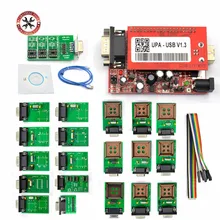 Profesjonalny programator OBD2 UPA ECU UPA USB V1.3 z pełny Adapter ENC potężna funkcja dla skanera programatora darmowa wysyłka