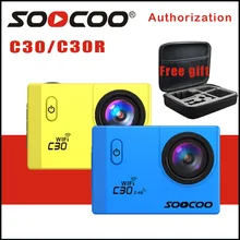 Original SOOCOO C30 / C30R Action Camera 20MP 4K Wifi Ultra HD 1080P/60FPS Go Waterproof Mini Cam Bike Outdoor Dv Sport Camera