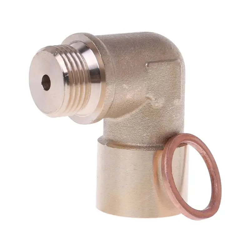 High quality M18x1.5 O2 Lambda Sensor Oxygen Sensor Extender Spacer 90 Degree For Decat Hydrogen Brass for car accessories High quality M18x1.5 O2 Lambda Sensor Oxygen Sensor Extender Spacer 90 Degree For Decat Hydrogen Brass for car accessories