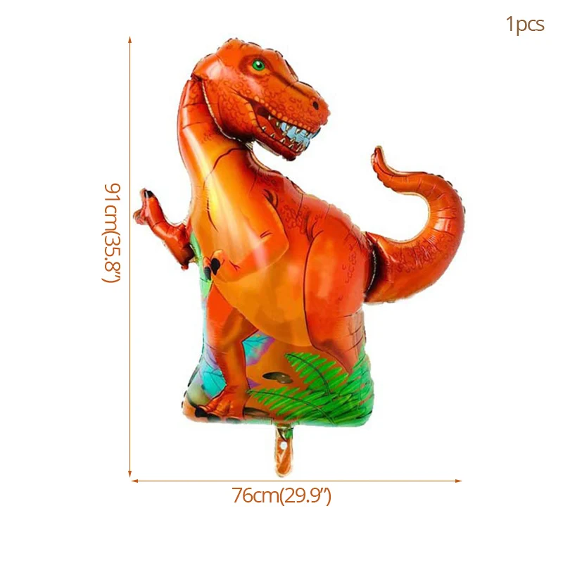 11 шт Мальчики День Рождения динозавр вечерние фольга конфетти для воздушного шара латексные шары динозавр воздушный шарик Globos Baby Shower День Рождения Декор - Цвет: as picture 19