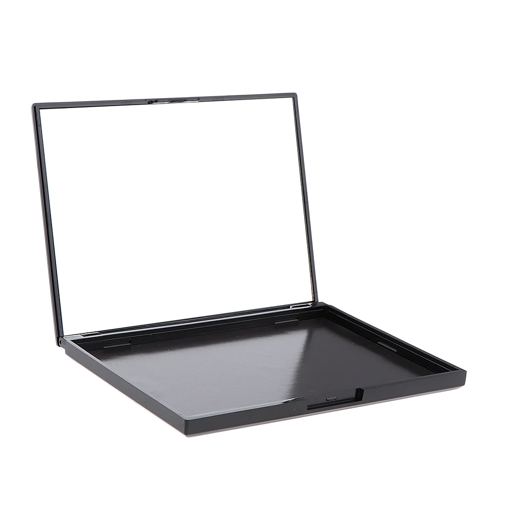 Empty Magnetic Palette with Mirror Cosmetic Container Case For Eyeshadow Blush Highlight Bronzer Powder