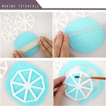 

Cake Cutter 3PCS Easy Bunting Cutters Cake Side Baking Pastry Sugarcraft Festival Fondant Cake Decorating T
