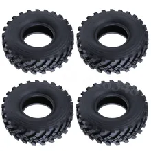 4pcs font b RC b font 1 10 Rock Crawler Tires With Foam Inserts OD 130mm