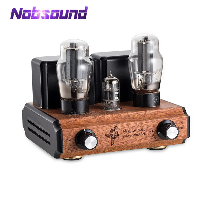 Nobsound Mini 12AX7+6L6 Vacuum Tube Amplifier HiFi Stereo