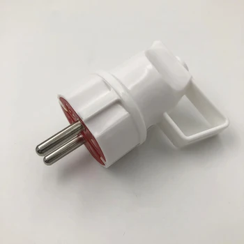 

5PCS 16A 250V AC EN EU DIN Round 2P+E Power Cord Connector CE Electrical Plug Detachable European Plugs