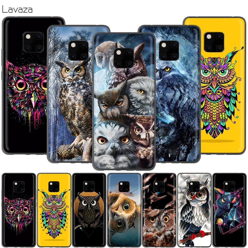 Чехол Lavaza с изображением животных и совы для Huawei P30 P20 P10 P9 P8 Mate 20 10 Pro Lite P Smart