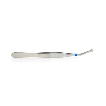 

Stainless Steel Tweezers Round Tip Tweezers for Picking Up Hearing Aids Accessories