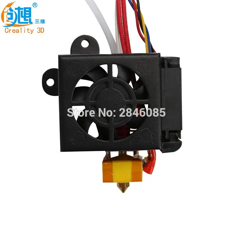Детали экструдера для 3D принтера Ender 3 cr10 с полным заполнением в сборе + насадка 0 4