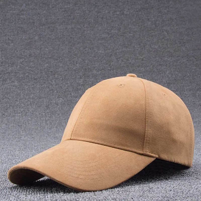 [AETRENDS] искусственная замша бейсбольная кепка для мужчин и женщин 6 панелей Snapbacks для спорта на открытом воздухе шапки Z-6280 - Цвет: Camel