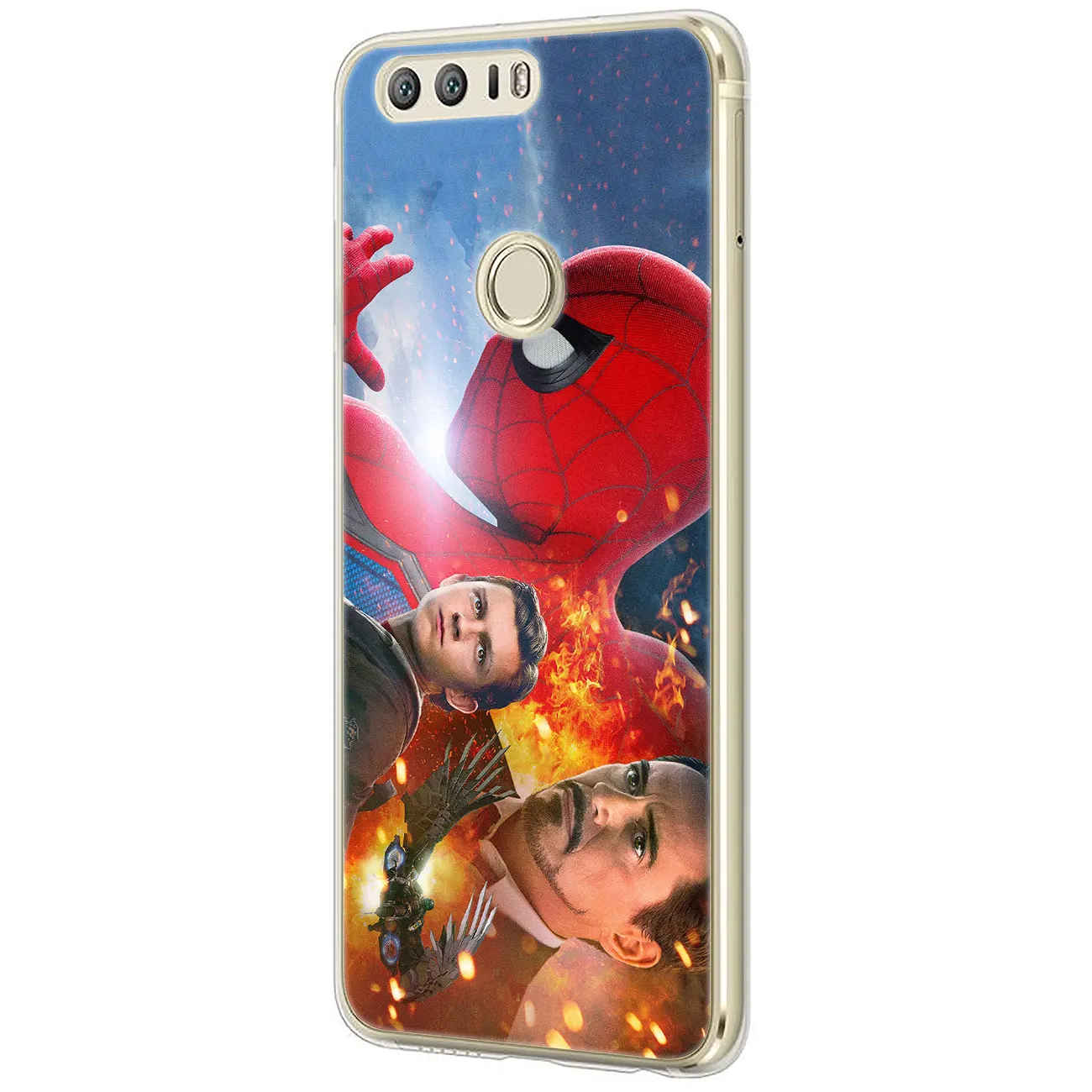 Lavaza комиксов Marvel Человека паука и чехол с логотипом для huawei Y9 Y7 Y6 Prime 2019 2018 Honor 20 8C 8X8