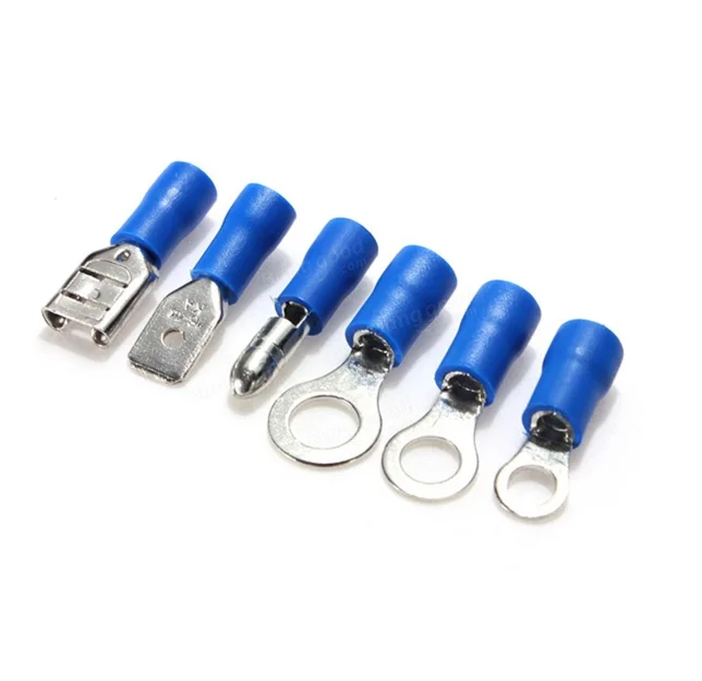 клеммы под провода. неизолированная клемма папа 6,3 4-6мм. клеммы под провода. ншви наконечник 6мм. наконечники для проводов под обжим 2.