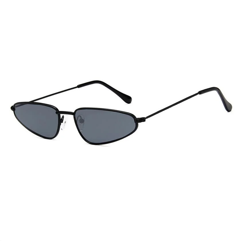 Маленькие овальные солнцезащитные очки для мужчин и женщин, кошачий глаз, солнцезащитные очки в стиле ретро, женские солнцезащитные очки UV400