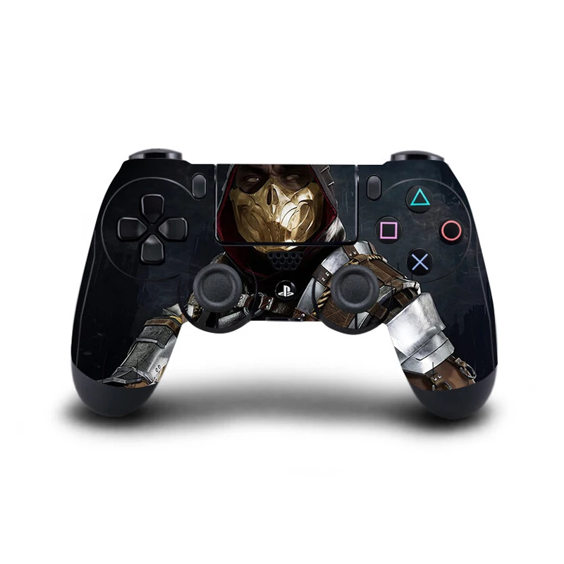 Mortal Kombat Hd Controller Stickers Full Cover For Playstation 4 Dualshock 4 Gamepad Video Game Vinyl Skin Ps4 Accessory Stickers Aliexpress