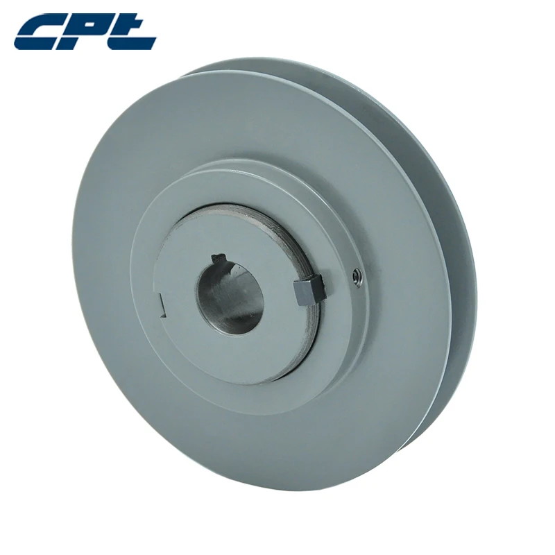 

CPT 1VP50 single groove variable pitch sheaves, 1 Groove, Cast Iron, 4.75" OD for A,4L,3L,5L,B,5V belts