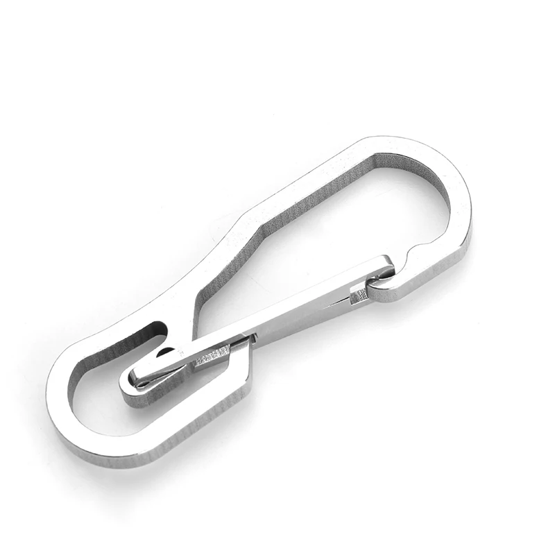 

Многофункциональный механический брелок из нержавеющей стали, уличная скользящая пряжка с крючком, эластичный пресс, быстрое подвесное устройство для повседневного использования