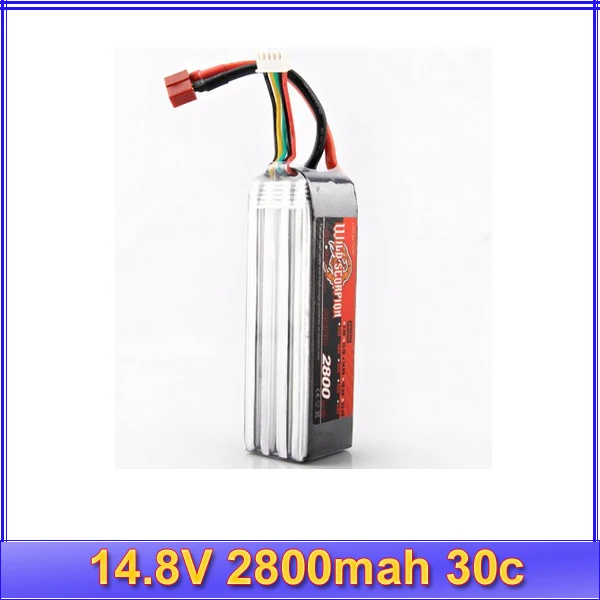 

100% Brand New Wild Scorpion RC 14.8V 2800mah 30c Li-polymer Lipo Battery for trex 450 Helicopter