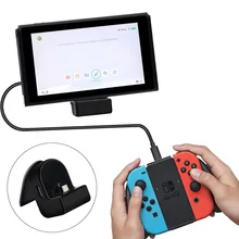 Регулируемая зарядная подставка для NS Zend Switch многоугольная зарядная док-станция для nintendo Switch с USB-C портом быстрой зарядки