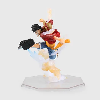 

1pcs 19CM pvc Japanese anime figure one piece Luffy 5th action figure collectible model toys brinquedos
