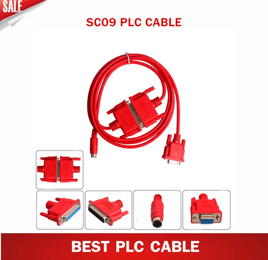 Высокое качество SC-09 SC09 Программирование PLC кабель для Mitsubishi MELSEC FX A