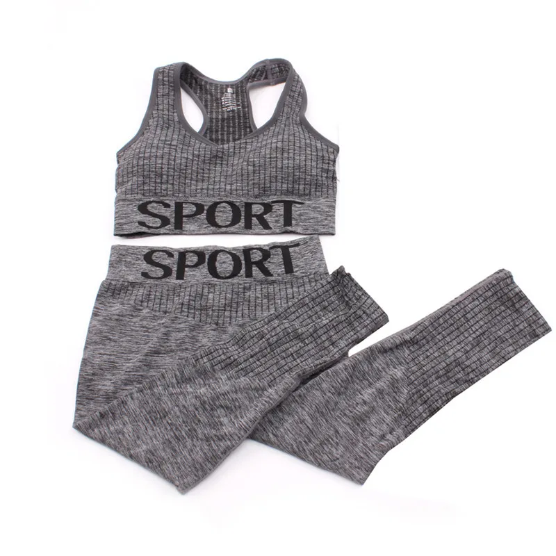 Womens Gym Wear Yoga Sets Sportswear for Women Workout Clothes
