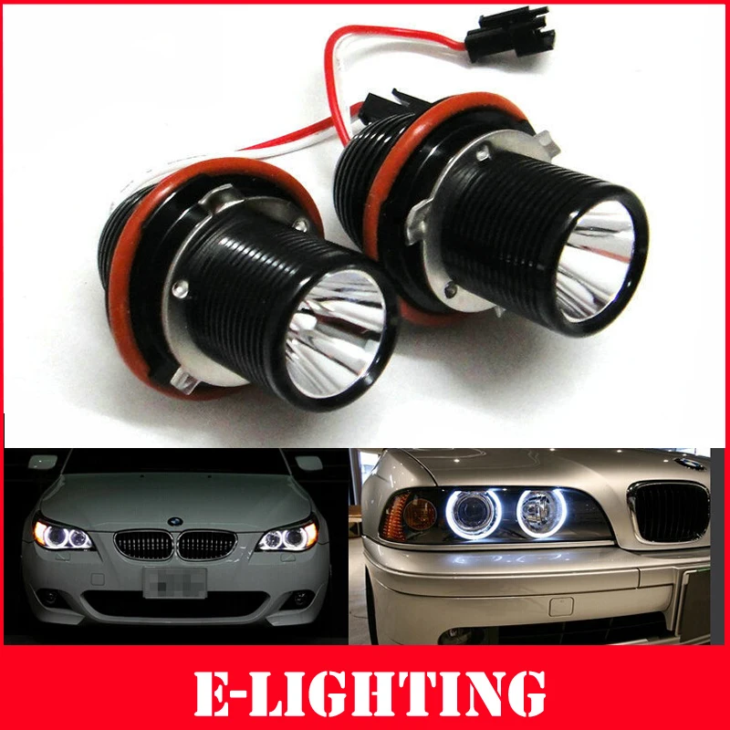 10W High Power LED Angel Eye Halo Light Bulb for BMW E39 E60 5 Series