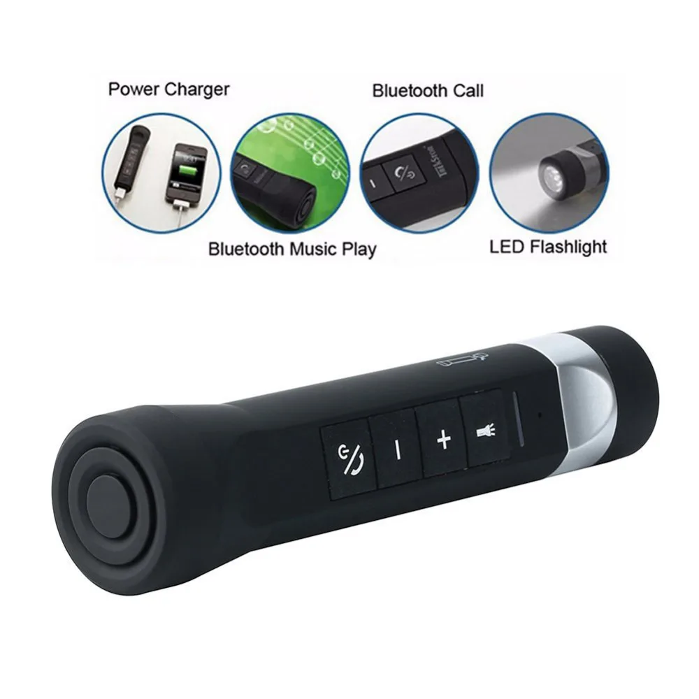 4-in-1-(Flashlight Power Bank Handfree)-Bluetooth-Wireless-V3.0-Speaker-with-Mic-Music-Player-Subwoofer-Speaker-with-Power-Bank11
