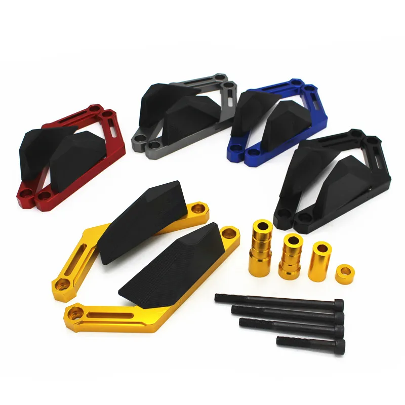 MT09 tracer FJ09 CNC алюминиевая рама слайдер для Yamaha MT 09 MT-09 Tracer XSR900 2016 Красный Черный