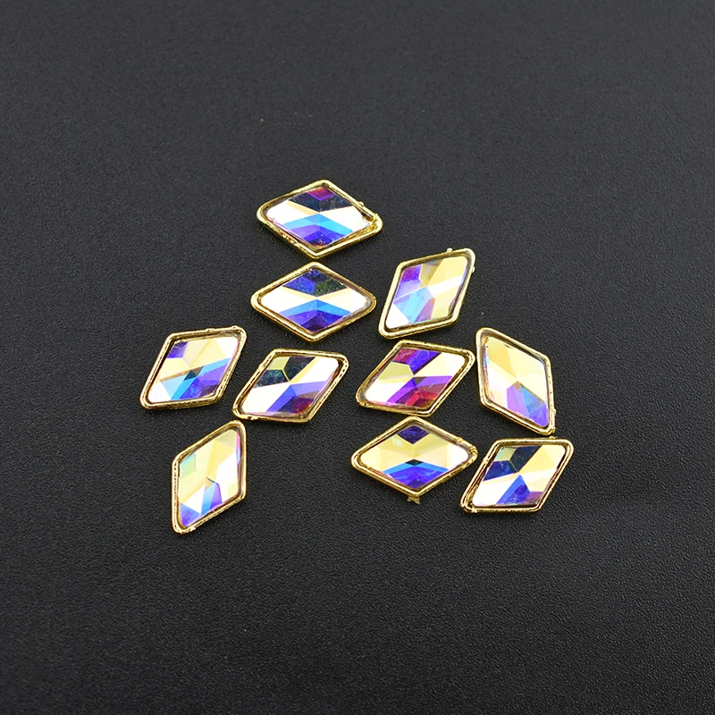Decoração da Arte do Unha Jóia do Unha Strass Charme Cristal Pedras Diamante Accessoires Nova Chegada Liga 100 Pçs 3d 5 Cheap Strass e decorações