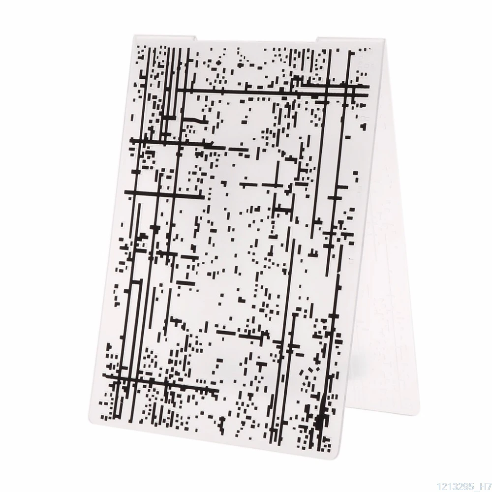 

Plastic Embossing Folder Template for DIY Scrapbook Photo Album Card Paper Craft New Design