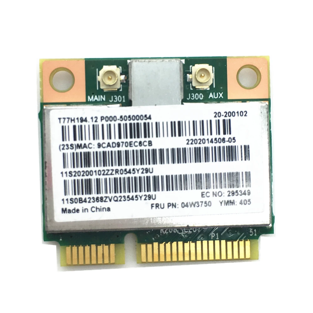 BCM94313HMG2L BCM4313 150Mbps Mini PCI e WLAN wireless Card