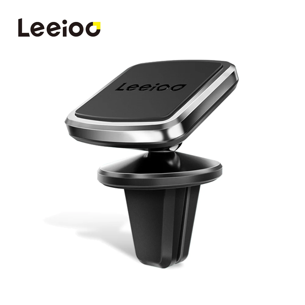 

LEEIOO Magnetic Car Phone Holder Stand For iphone X 8 7 6 5 Samsung S8 Air Vent GPS Universal Mobile Phone Holder In Car