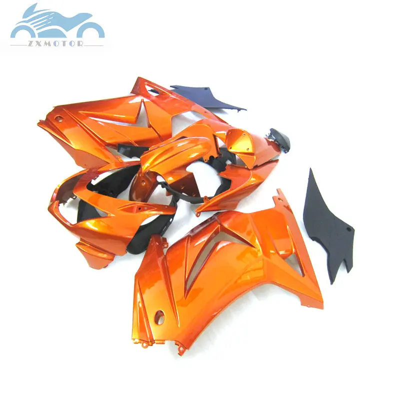 Для литья под давлением для Kawasaki Ninja Обтекатели 250r 2008 2009 2010- EX250 08-14 orange мотоцикл комплект обтекателей ZX250 bodykits
