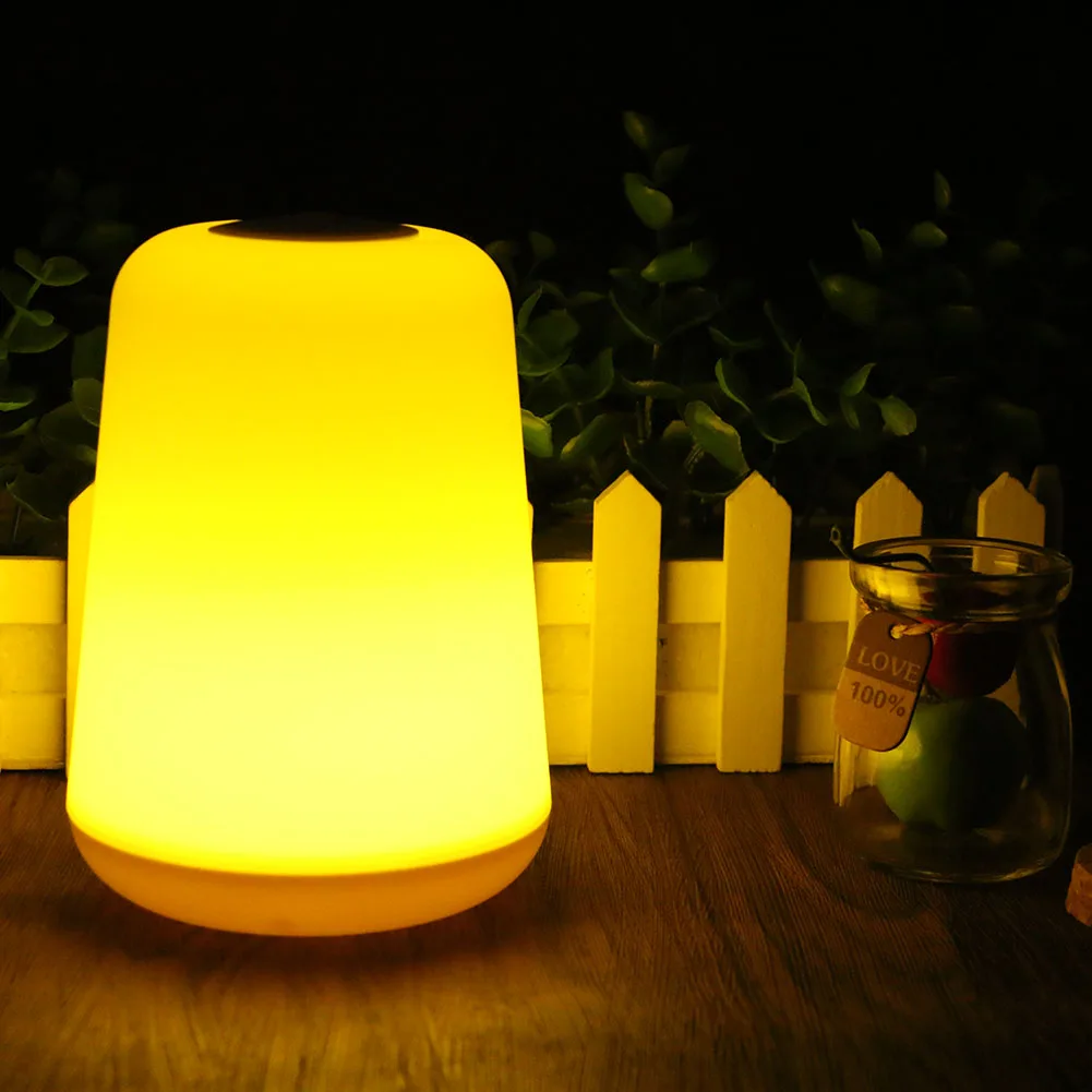 

Portable LED Night Light ABS Camping Lamp With ON/OFF Switch Use 3 AAA Battery light for Bedroom,Camping Outdoor Lamp