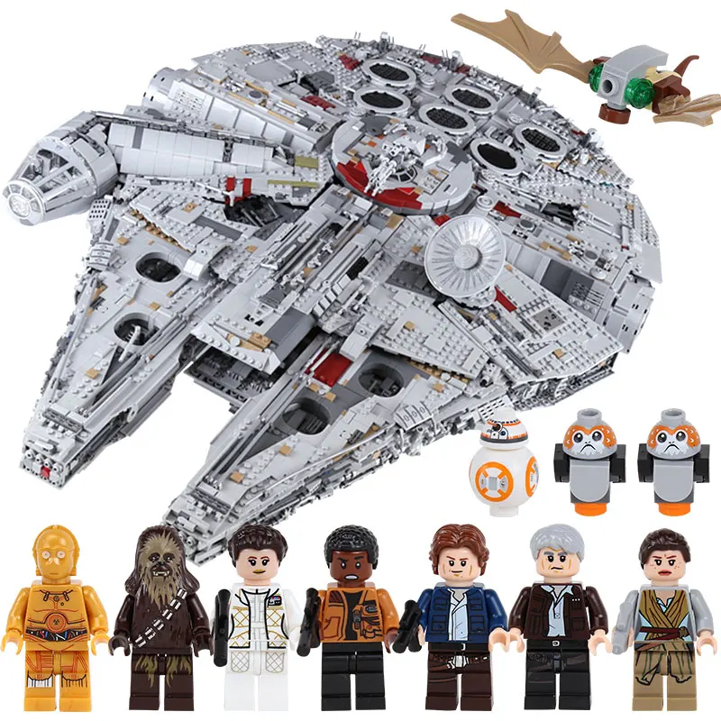 

In Stock DHL shipping 05132 8445PCS legoinglys 75192 Ultimate Collector's Destroyer Set Building Blocks Bricks Gift Kid Toys
