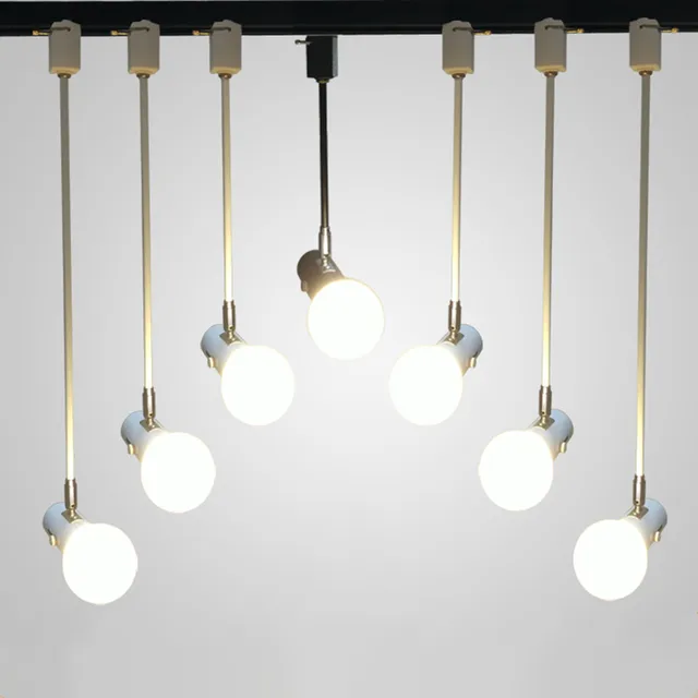 modern simple e27 ceiling long bar track light living room bedroom