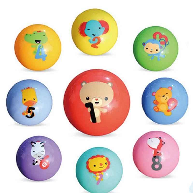 9 Unids Set Numero Bebe Cognicion Bola Cognitiva Mover Agarrar Temprano Educacion Intelectual Bola Pvc Conjunto De Juguete Para El Bebe Pvc Ball Ball Toyball Baby Toy Aliexpress